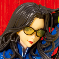 G.I.JOE美少女　バロネス　25thアニバーサリーブルー　限定版